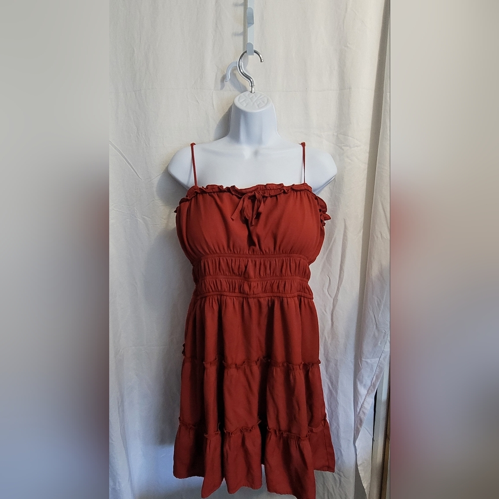 Rust Orange Women's Dress